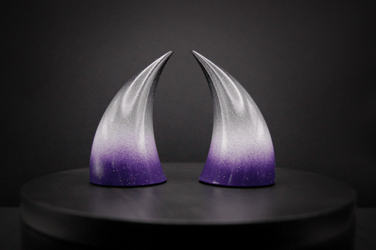 Ace Pride Incubus Horns - Glitter - Haus of Brimstone -