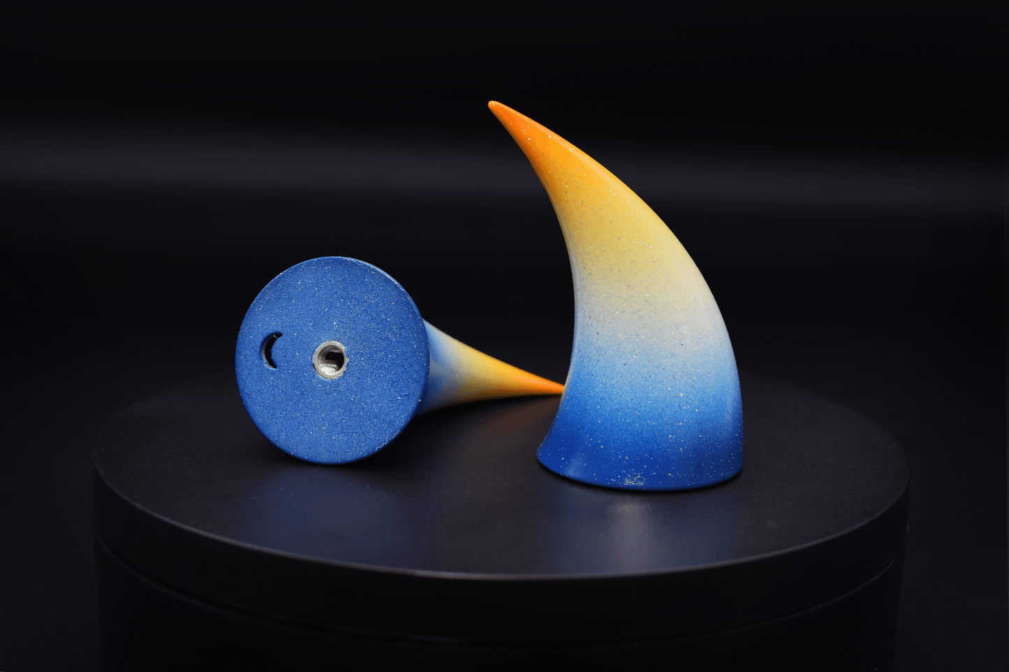 AroAce Pride Incubus Horns - Glitter - Haus of Brimstone -