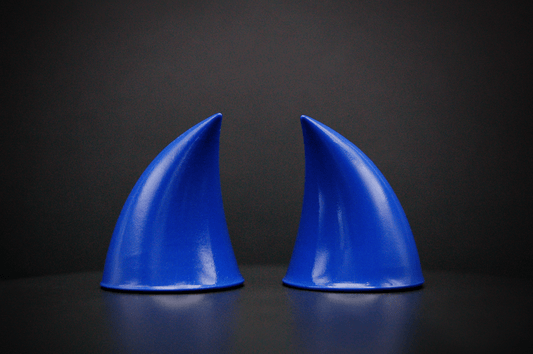 Babylon Blue Imp Horns - Gloss - Haus of Brimstone -