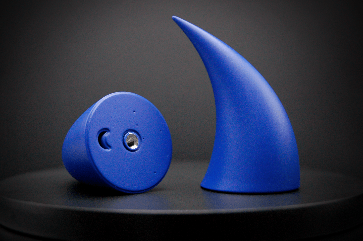 Babylon Blue Incubus Horns - Matte - Haus of Brimstone -