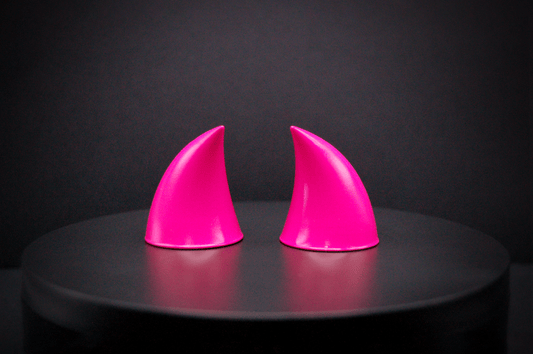 Hot Pink Imp Horns - Gloss - Haus of Brimstone -