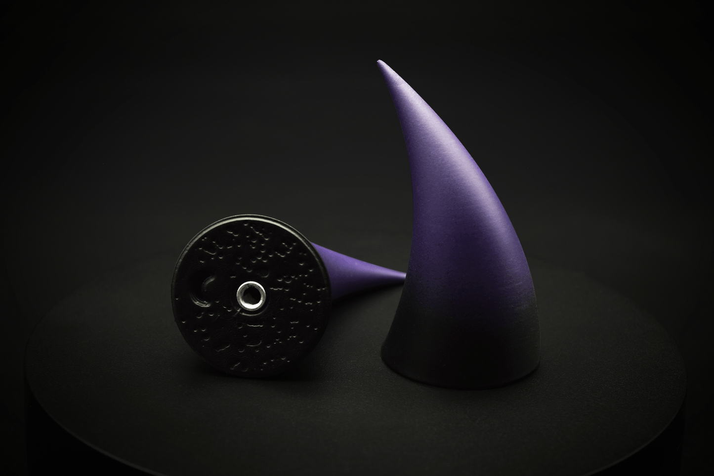 Nightshade Ombré Incubus Horns - Matte - Haus of Brimstone -