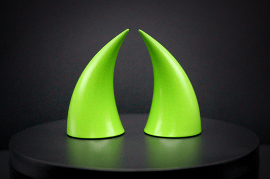 Poison Green Incubus Horns - Gloss - Haus of Brimstone -