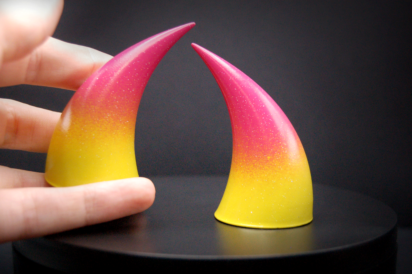 Sunholy Incubus Horns - Glitter - Haus of Brimstone -