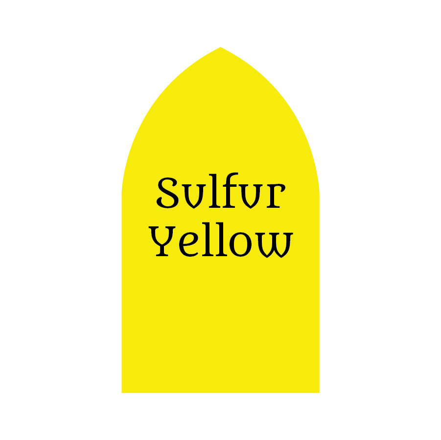 Sulfur yellow color swatch