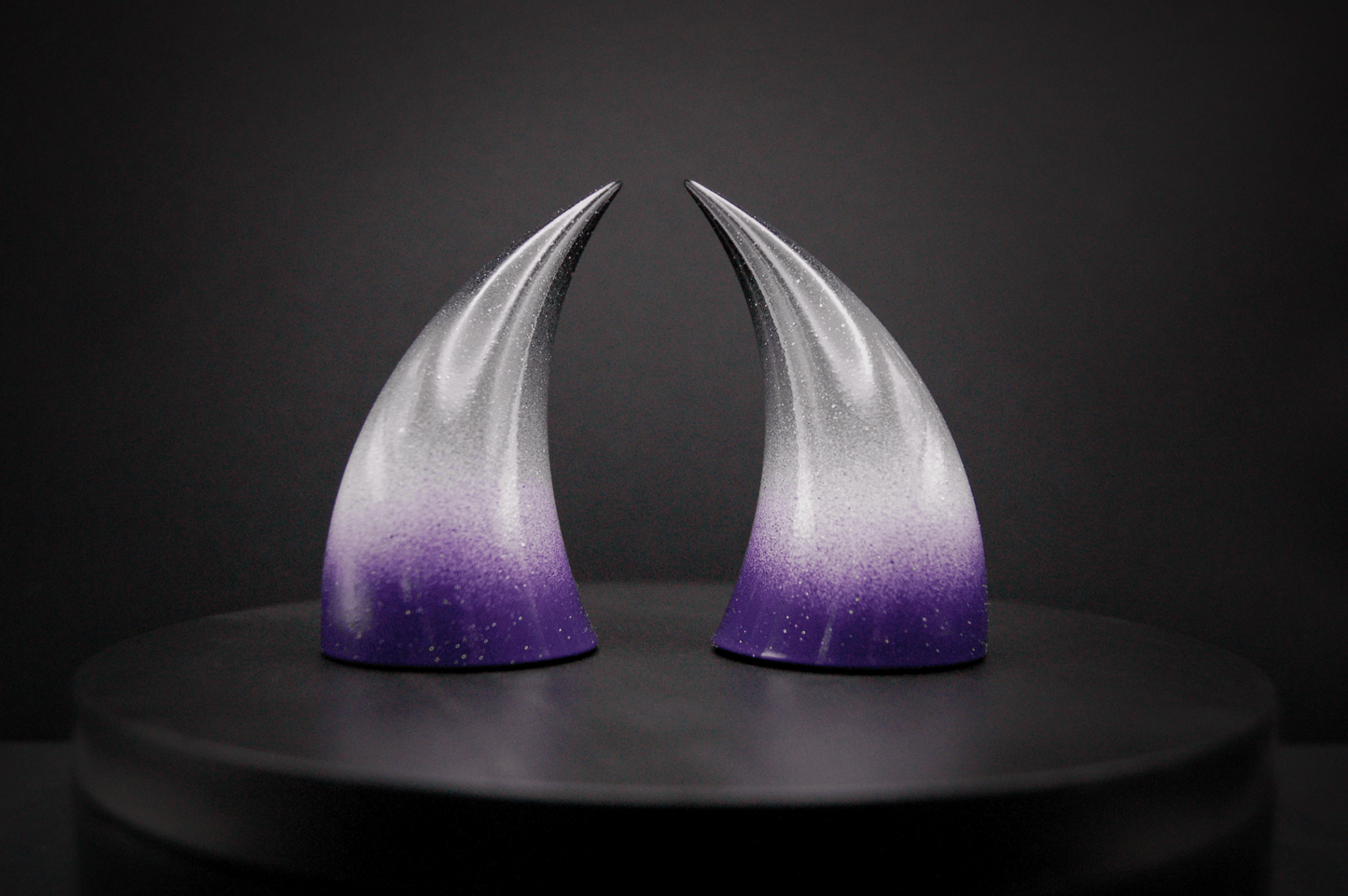 Ace Pride Incubus Horns - Glitter - Haus of Brimstone - 