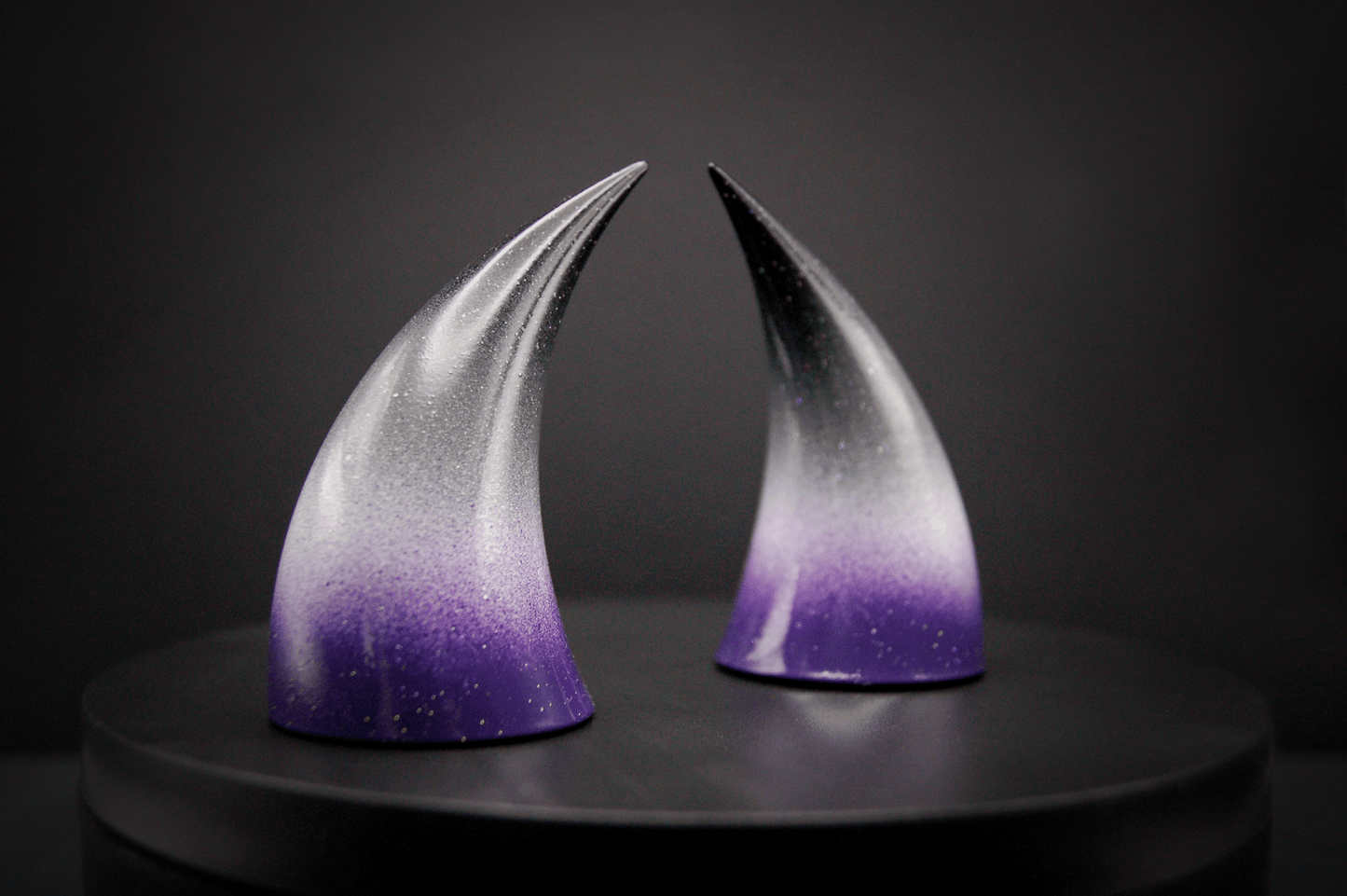 Ace Pride Incubus Horns - Glitter - Haus of Brimstone - 