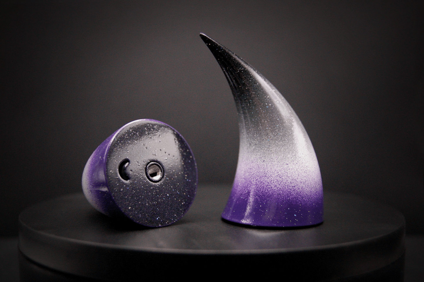Ace Pride Incubus Horns - Glitter - Haus of Brimstone - 