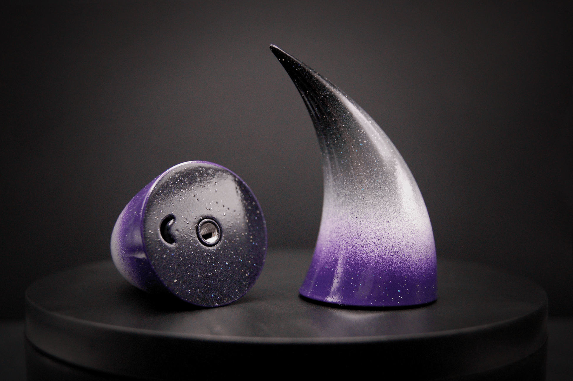 Ace Pride Incubus Horns - Glitter - Haus of Brimstone - 