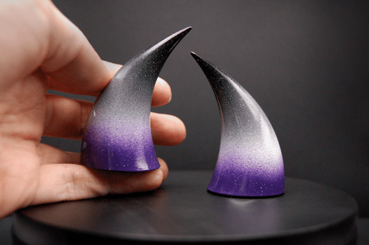 Ace Pride Incubus Horns - Glitter - Haus of Brimstone - 