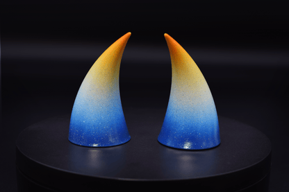 AroAce Pride Incubus Horns - Glitter - Haus of Brimstone - 