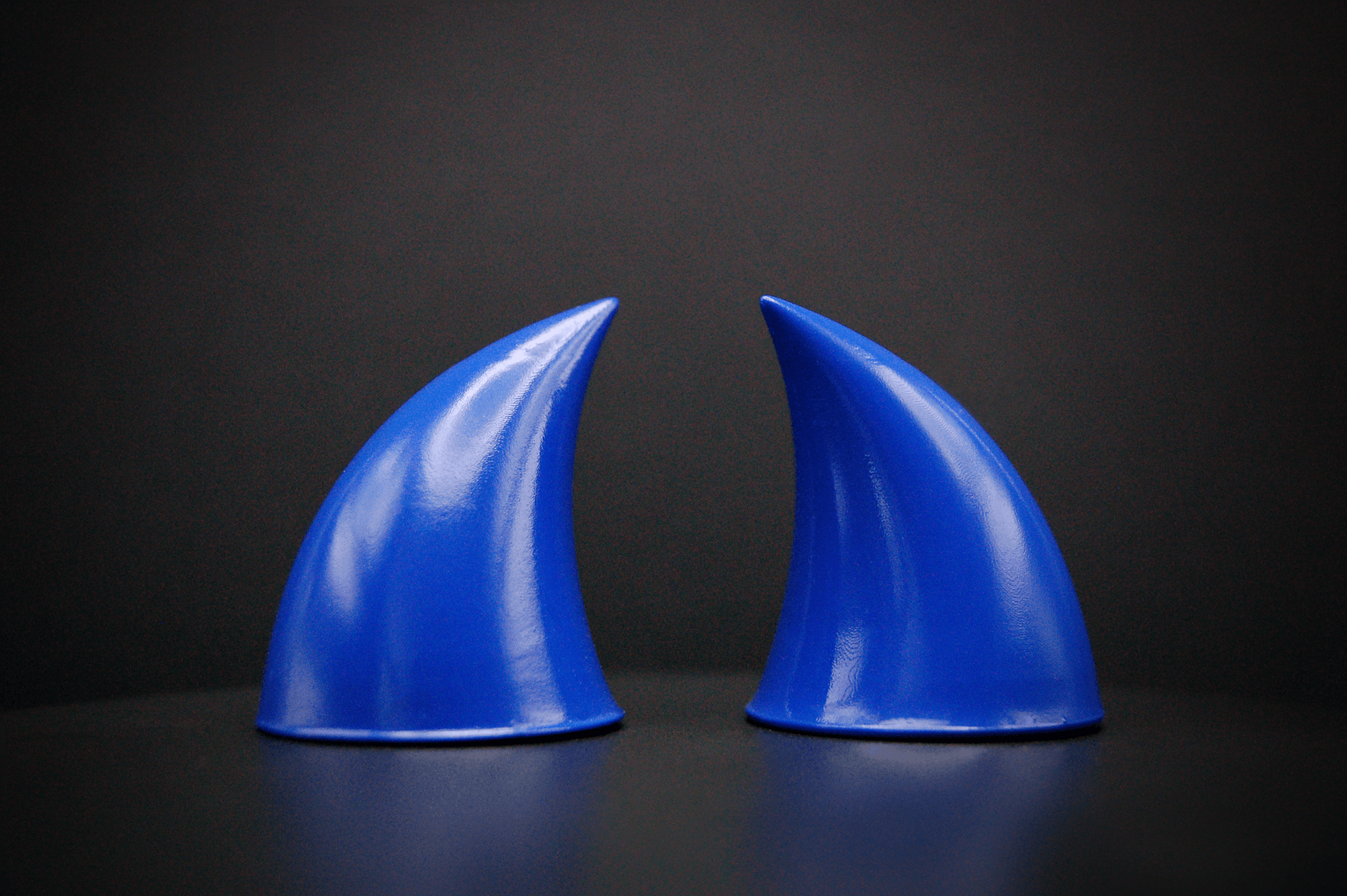 Babylon Blue Imp Horns - Gloss - Haus of Brimstone - 