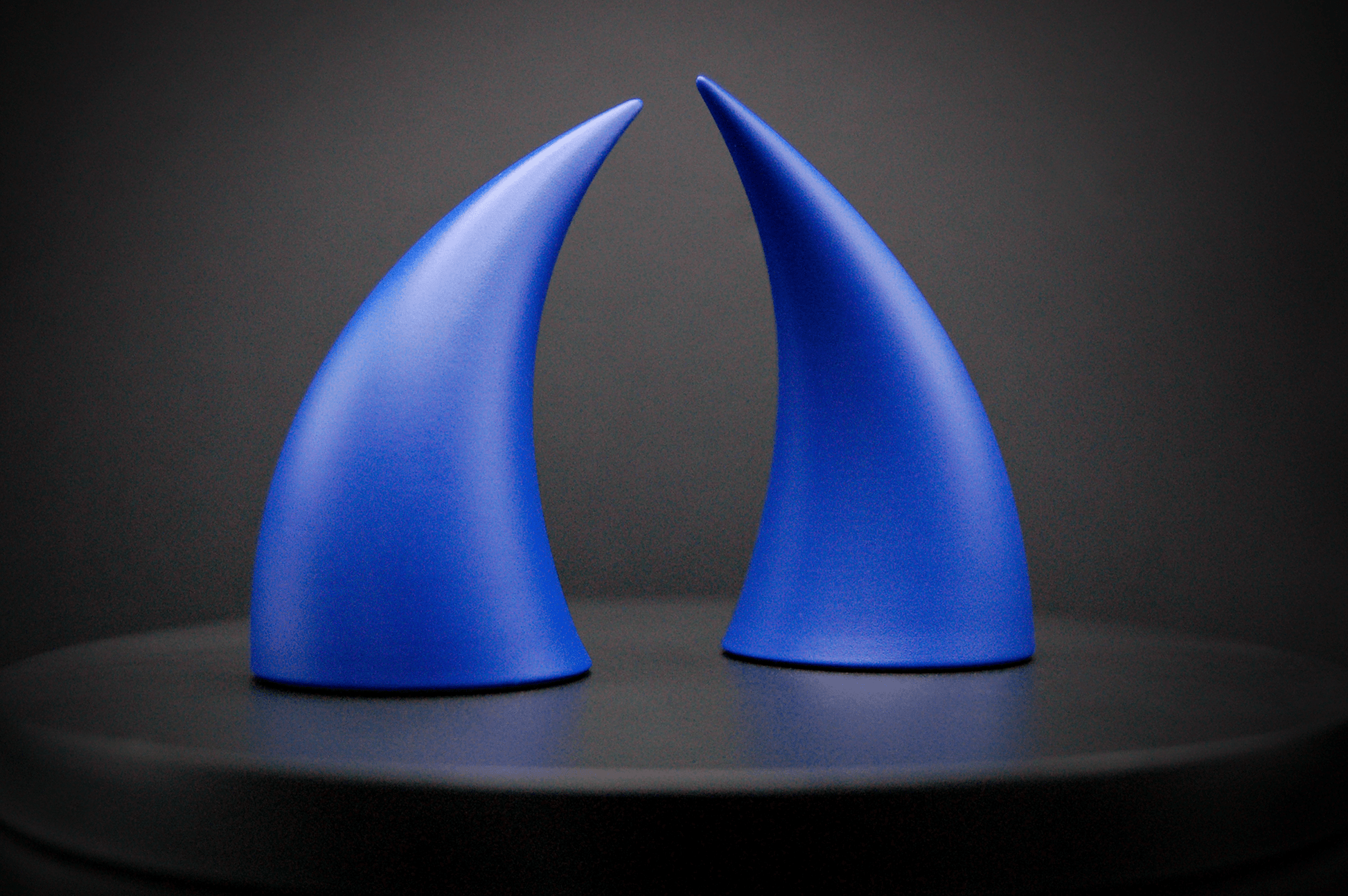 Babylon Blue Incubus Horns - Matte - Haus of Brimstone - 