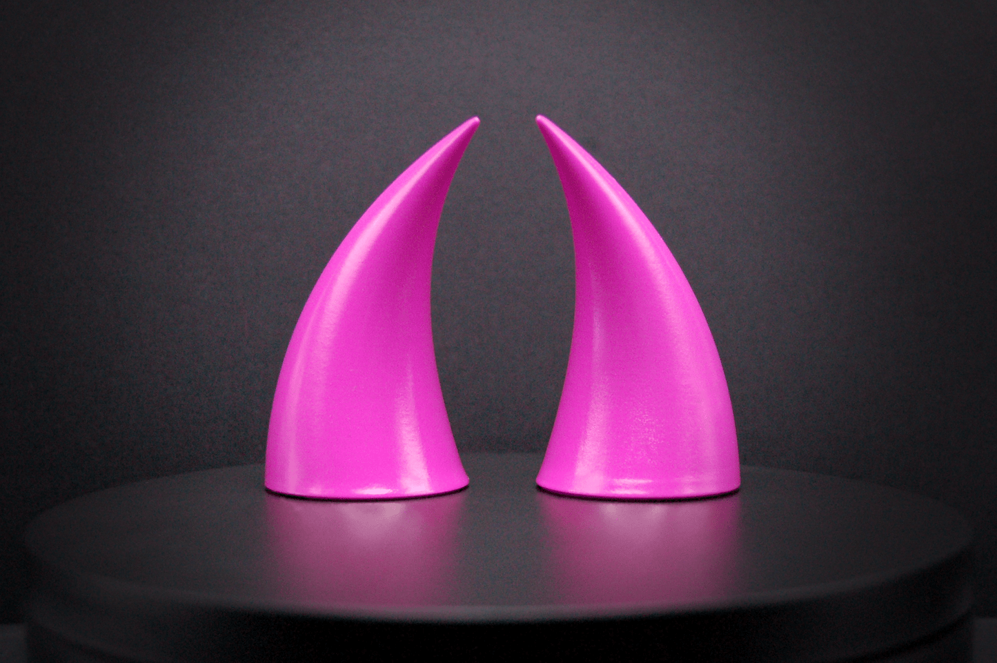 Barbed Pink Incubus Horns - Gloss - Haus of Brimstone - 