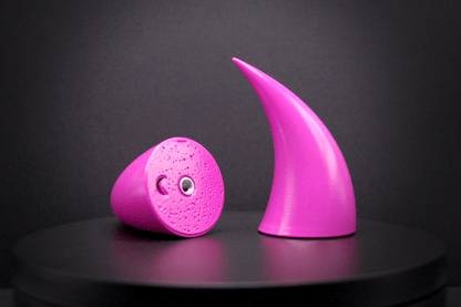 Barbed Pink Incubus Horns - Gloss - Haus of Brimstone - 