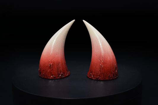 Bathory Ombré Fiend Horns - Gloss - Haus of Brimstone - 