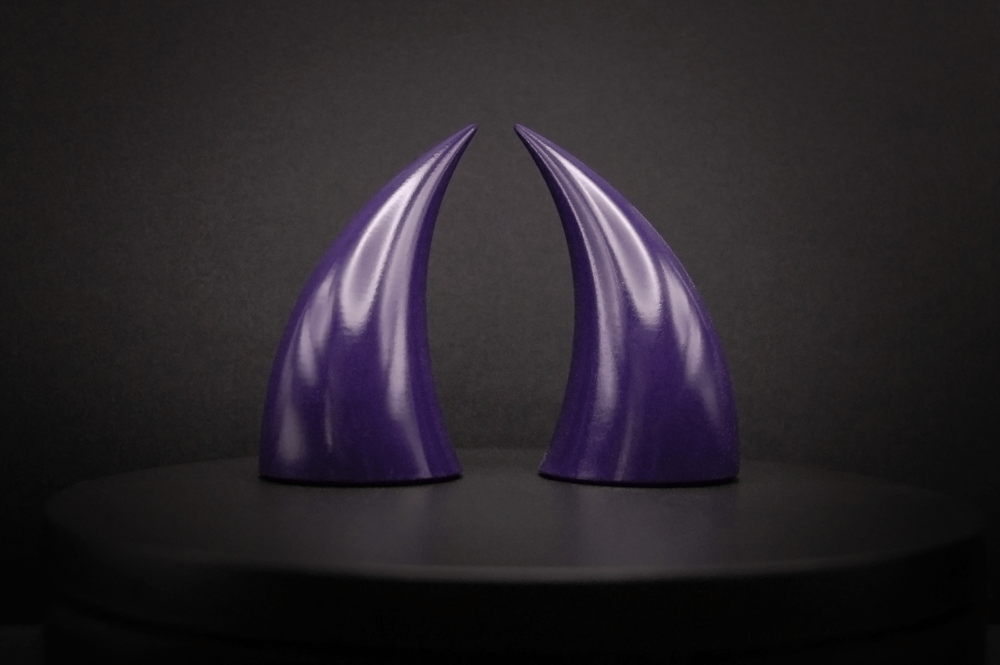 Belladonna Violet Incubus Horns - Gloss - Haus of Brimstone - 