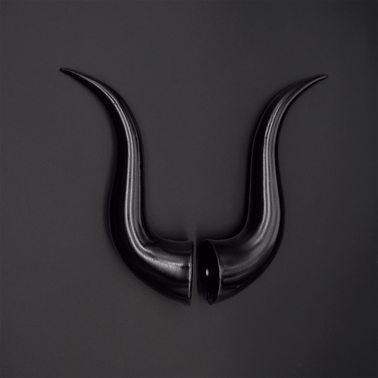 Black Succubus Horns - Gloss - Haus of Brimstone - 