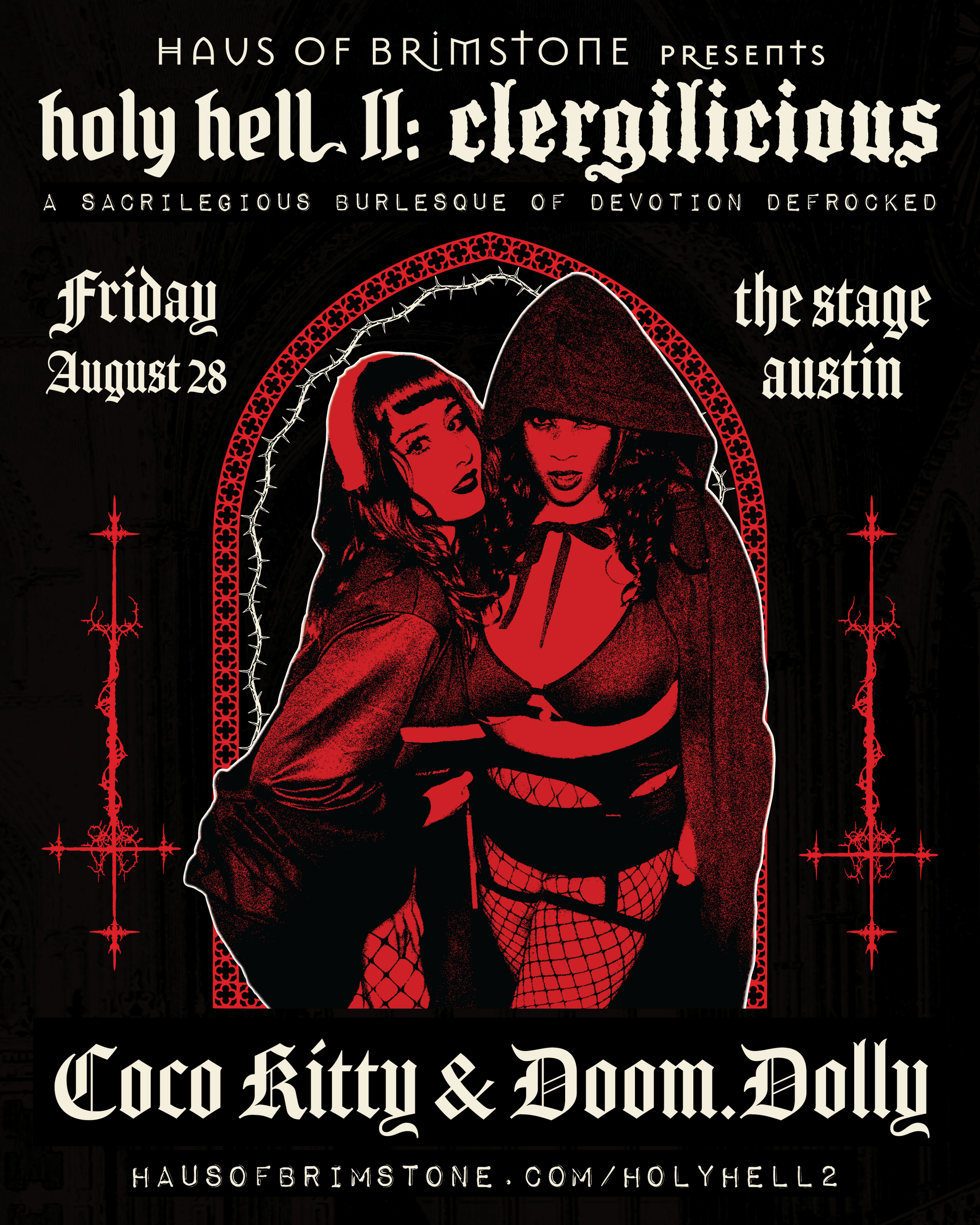 Coco Kitty & Doom.Dolly Clergilicious