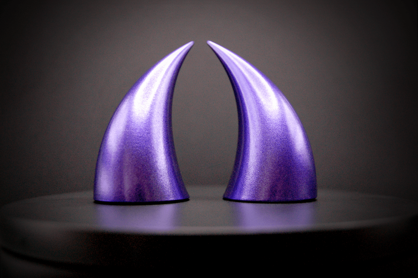 Elixir Violet Incubus Horns - Metallic - Haus of Brimstone - 