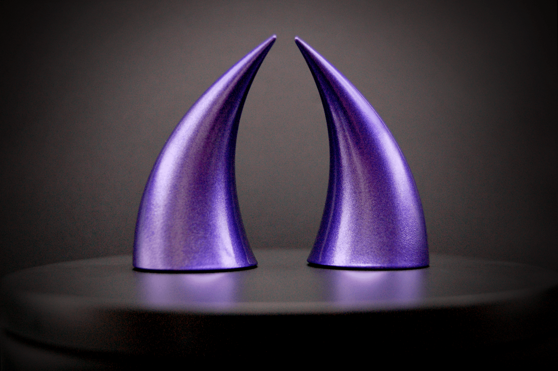 Elixir Violet Incubus Horns - Metallic - Haus of Brimstone - 