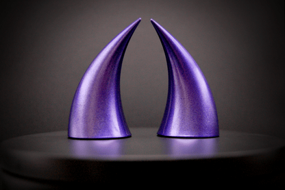 Elixir Violet Incubus Horns - Metallic - Haus of Brimstone - 