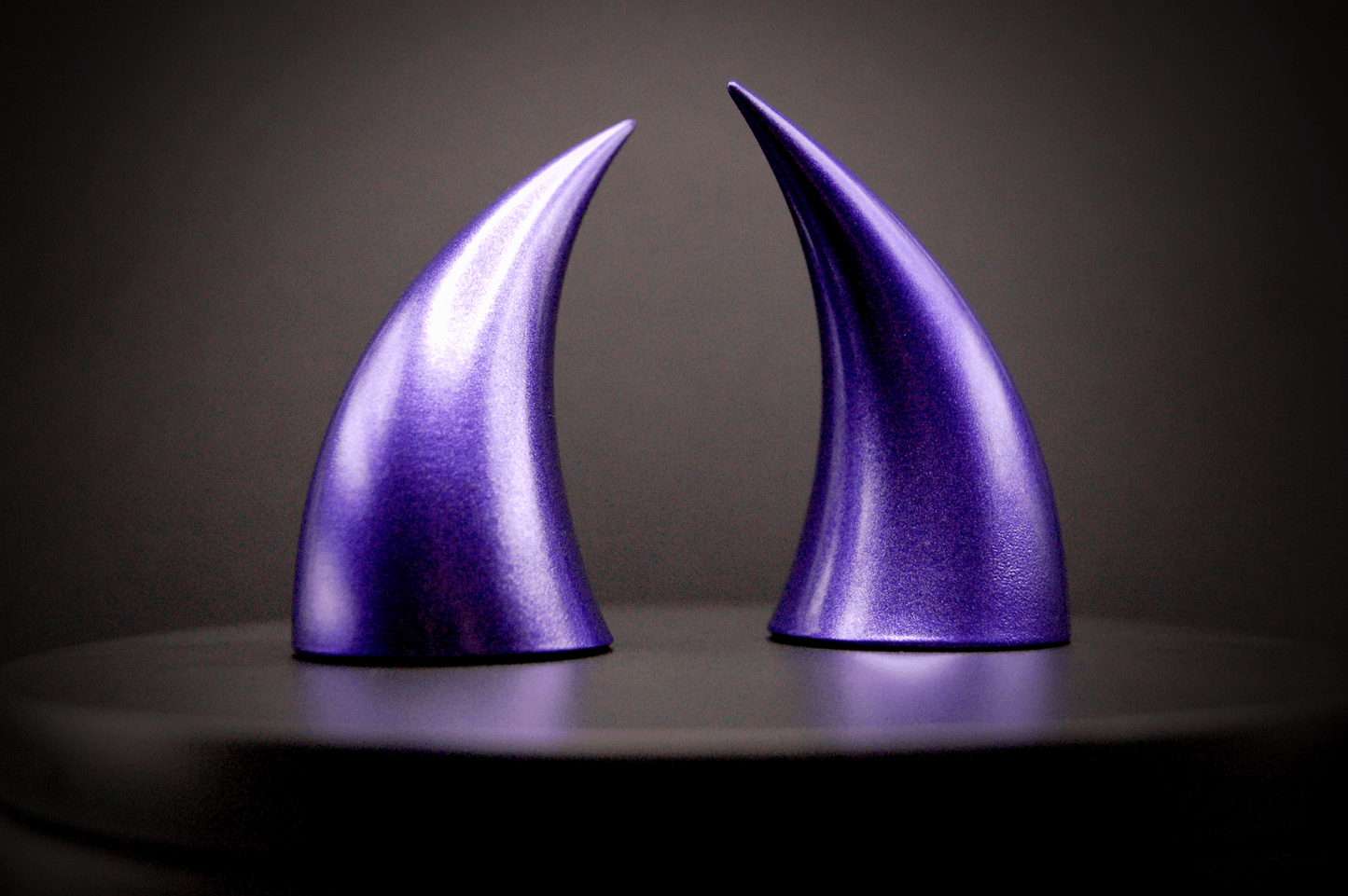 Elixir Violet Incubus Horns - Metallic - Haus of Brimstone - 