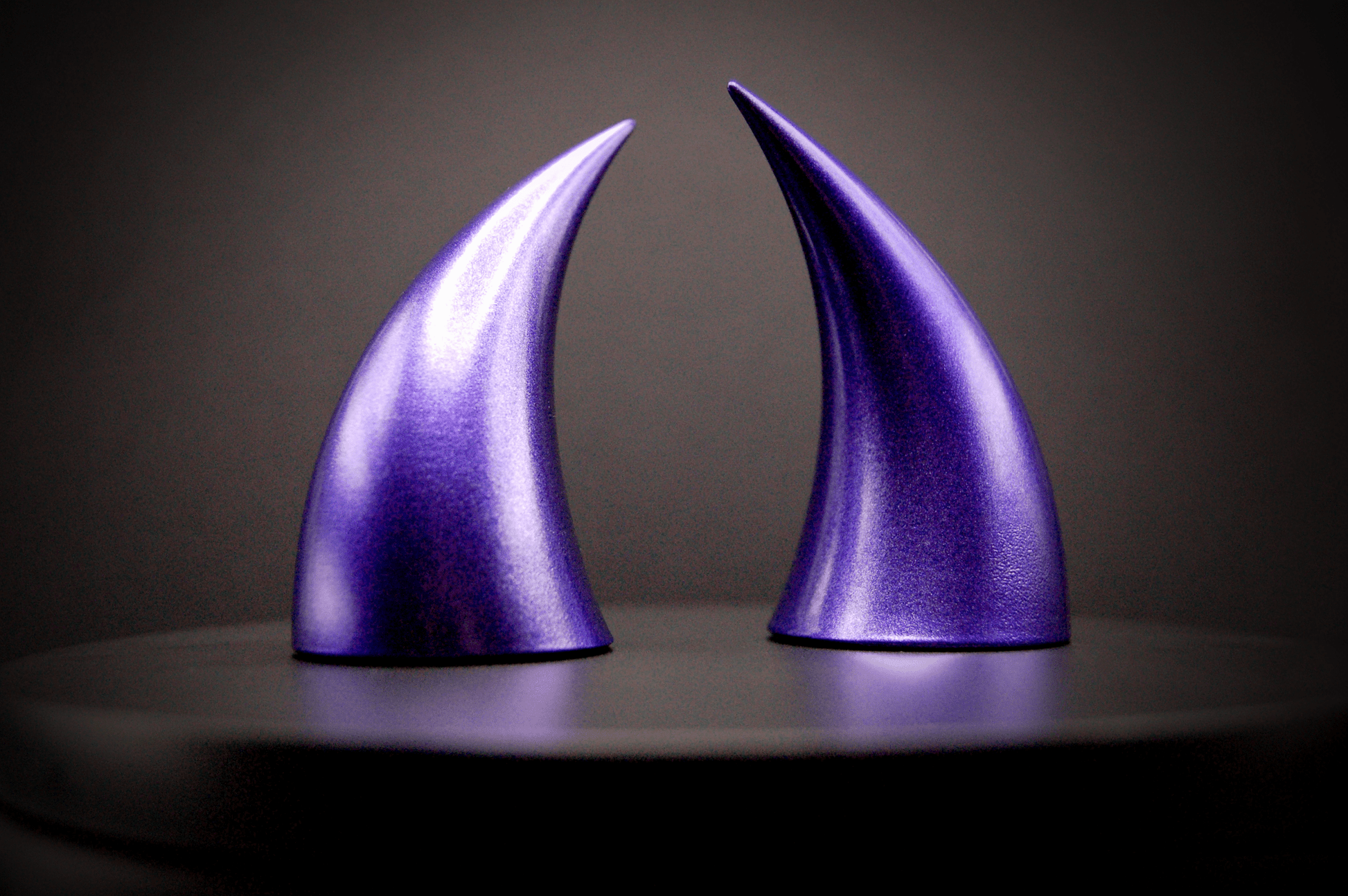 Elixir Violet Incubus Horns - Metallic - Haus of Brimstone - 