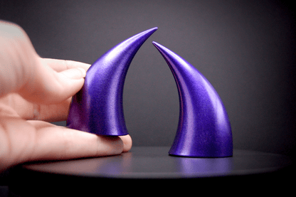 Elixir Violet Incubus Horns - Metallic - Haus of Brimstone - 