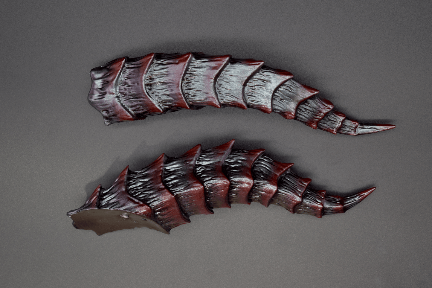 [MADE-TO-ORDER] Hades Violet Tiefling Horns - Iridescent - Haus of Brimstone - 