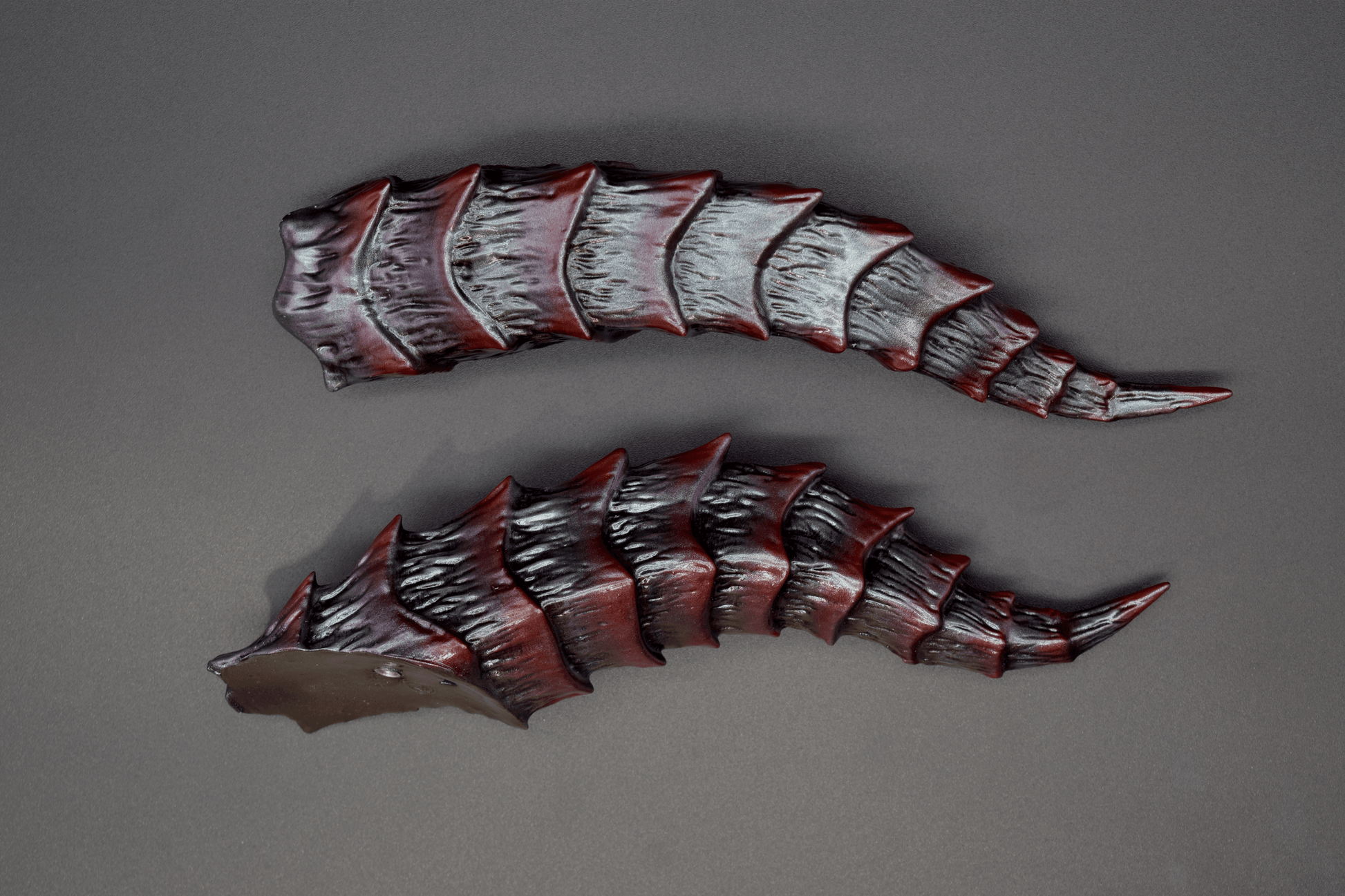 [MADE-TO-ORDER] Hades Violet Tiefling Horns - Iridescent - Haus of Brimstone - 