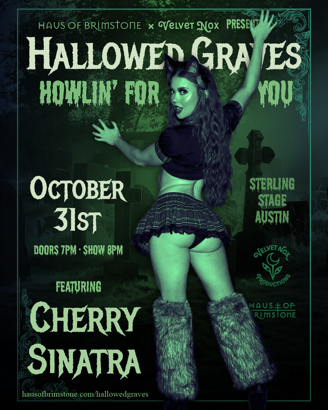Cherry Sinatra Hallowed Graves Promo