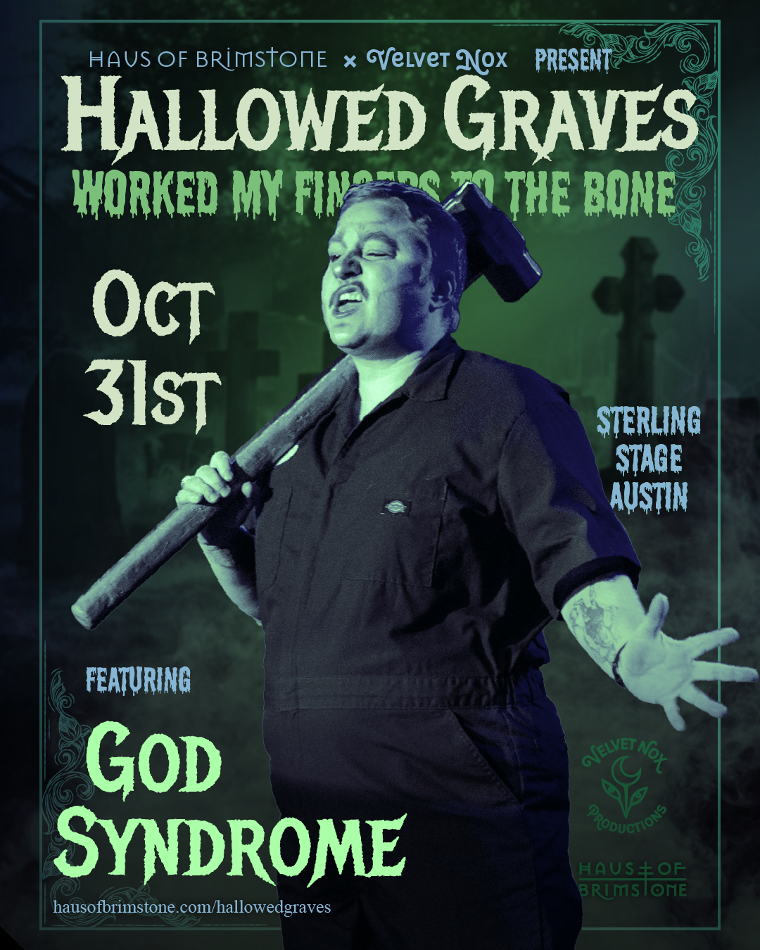 God Syndrome Hallowed Graves Promo