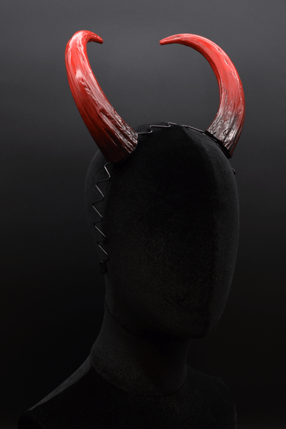 [MADE-TO-ORDER] Infernal Ombré Azazel Horns - Gloss - Haus of Brimstone - 