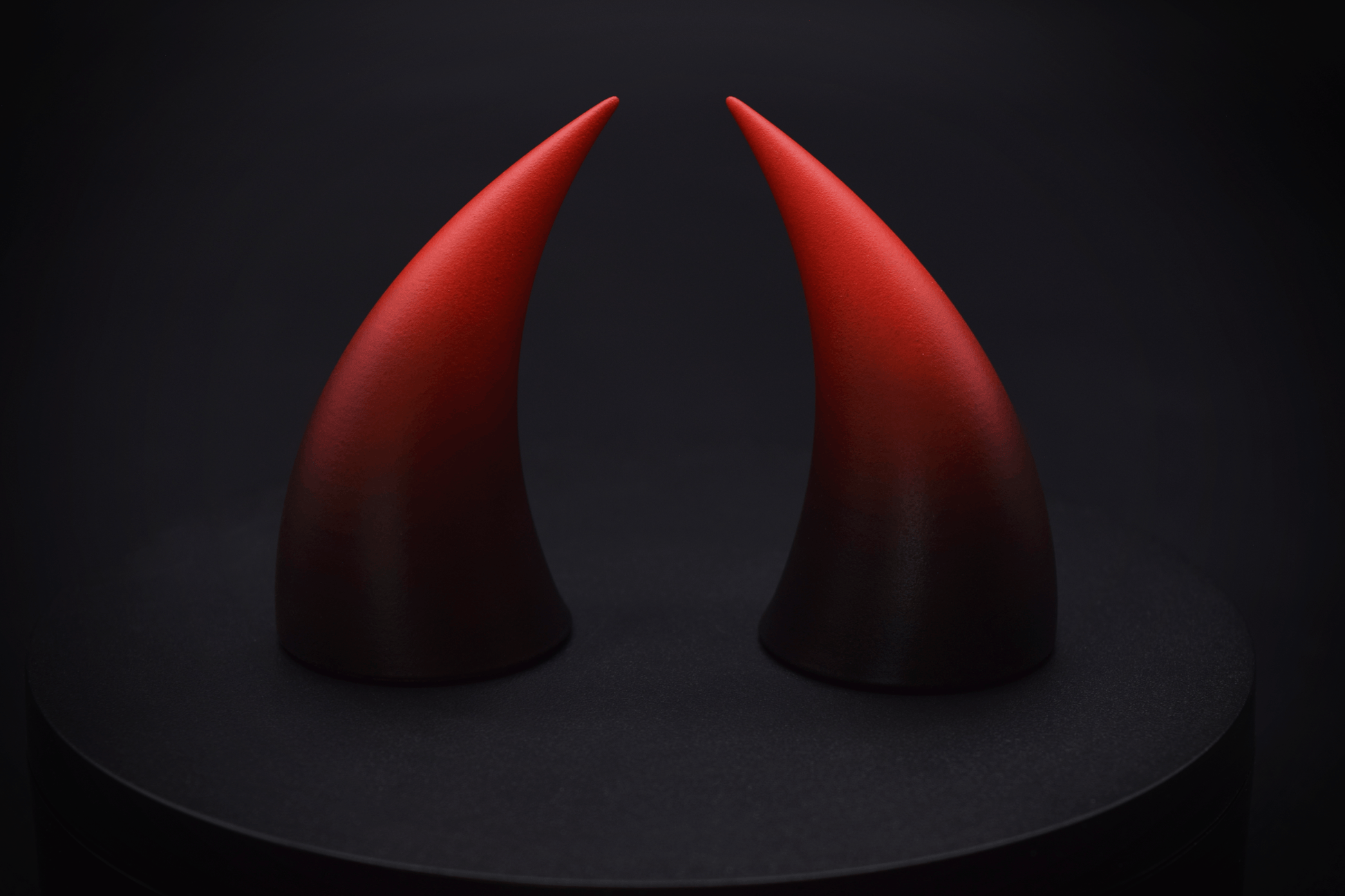 Infernal Ombré Incubus Horns - Matte - Haus of Brimstone - 