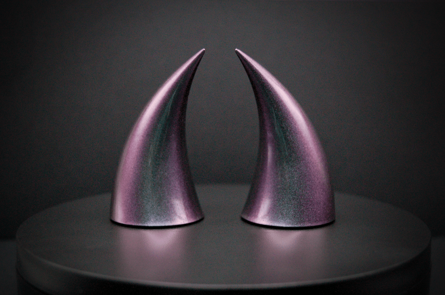 Mystic Violet Incubus Horns - Metallic - Haus of Brimstone - 