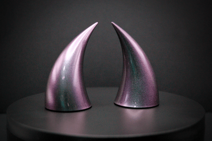 Mystic Violet Incubus Horns - Metallic - Haus of Brimstone - 