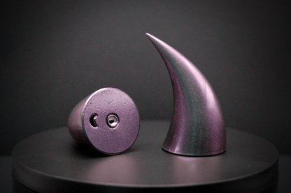 Mystic Violet Incubus Horns - Metallic - Haus of Brimstone - 