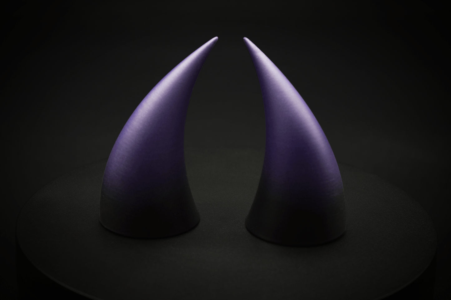 Nightshade Ombré Incubus Horns - Matte - Haus of Brimstone - 