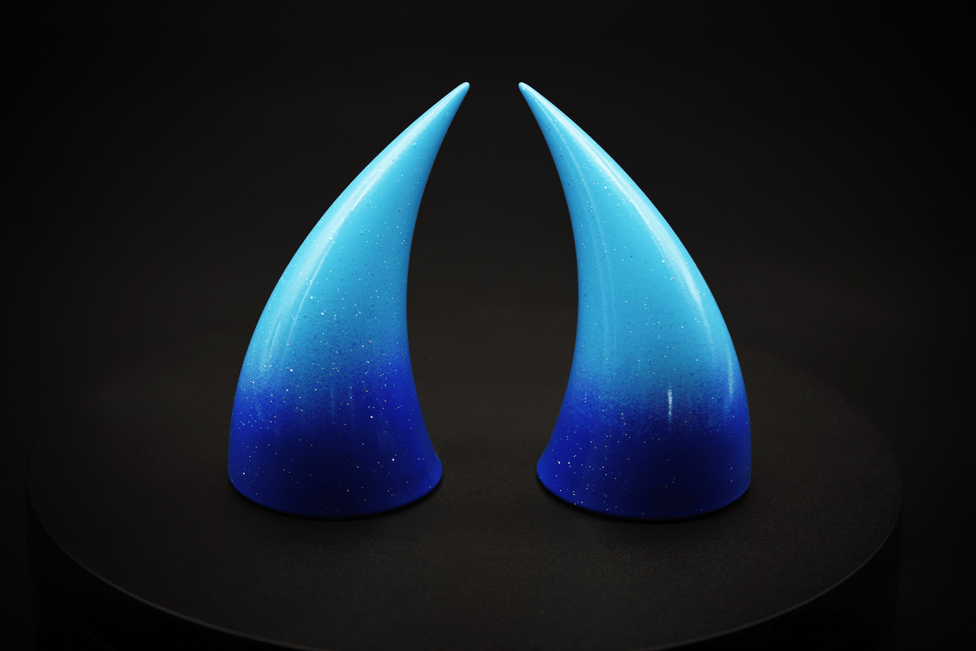 Odyssey Ombré Incubus Horns - Glitter - Haus of Brimstone - 