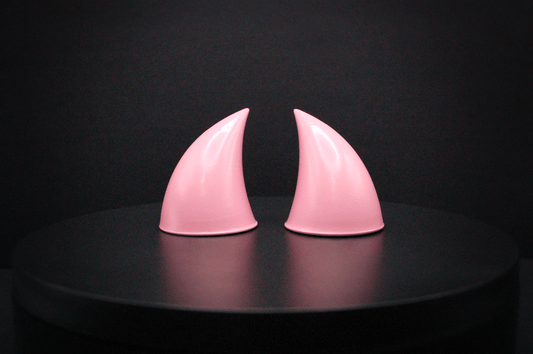 Sugar Pink Imp Horns - Gloss - Haus of Brimstone - 