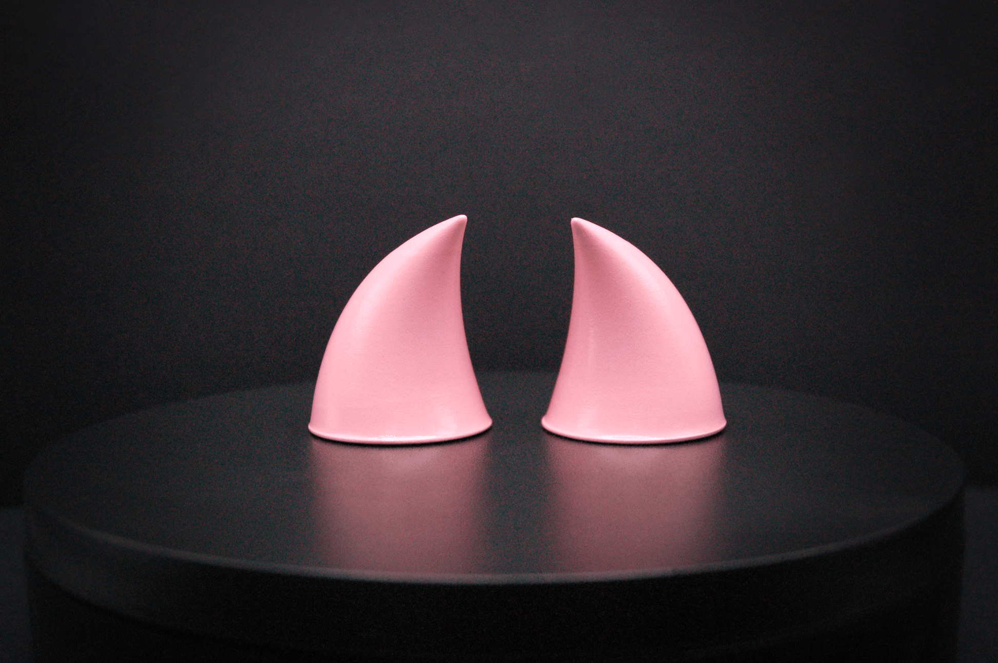 Sugar Pink Imp Horns - Gloss - Haus of Brimstone - 