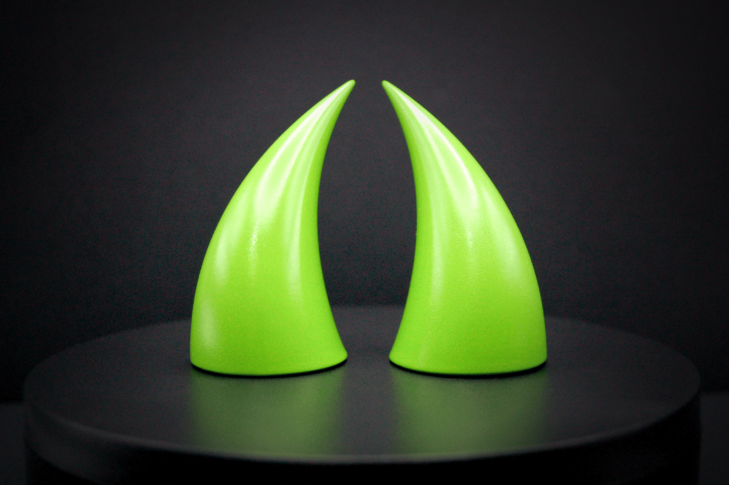Poison Green Incubus Horns - Gloss - Haus of Brimstone - 