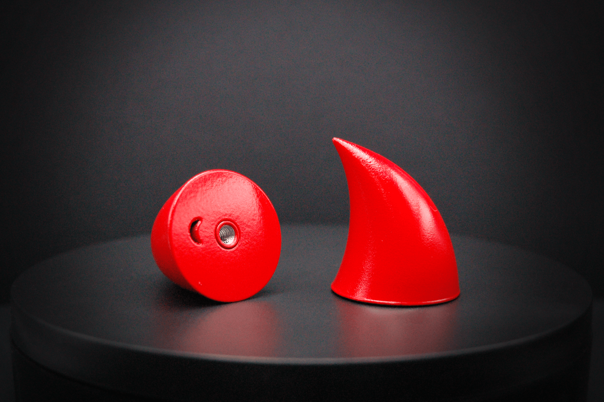 Scarlet Imp Horns - Gloss - Haus of Brimstone - 