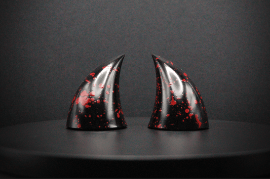 Slasher Black Imp Horns - Gloss - Haus of Brimstone -