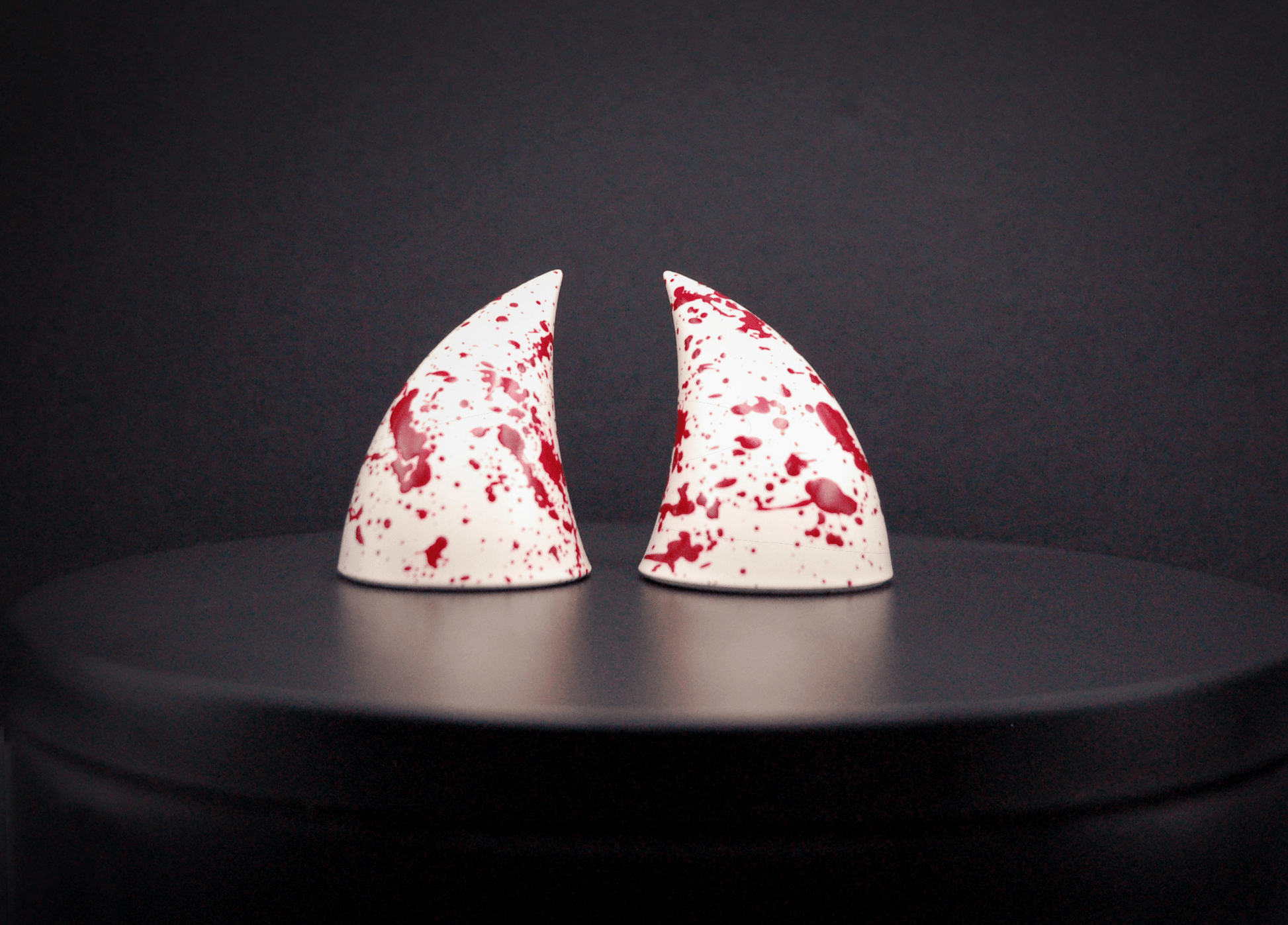 Slasher White Imp Horns - Gloss - Haus of Brimstone - 