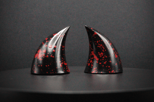 Slasher Black Imp Horns - Gloss - Haus of Brimstone -