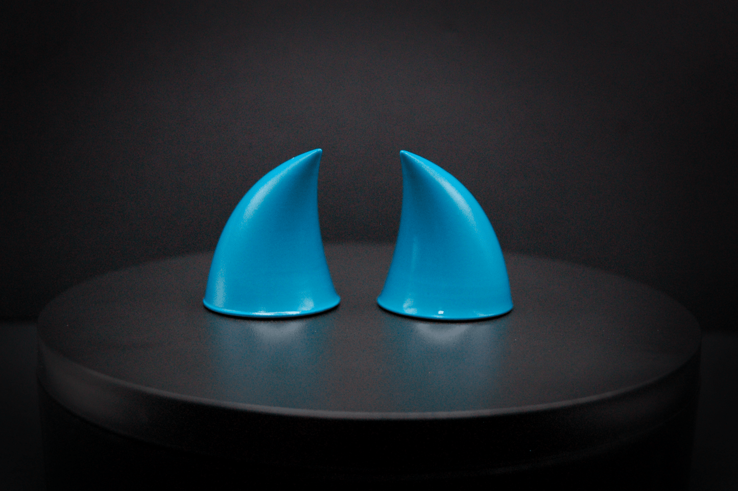 Circe Blue Imp Horns - Gloss - Haus of Brimstone - 