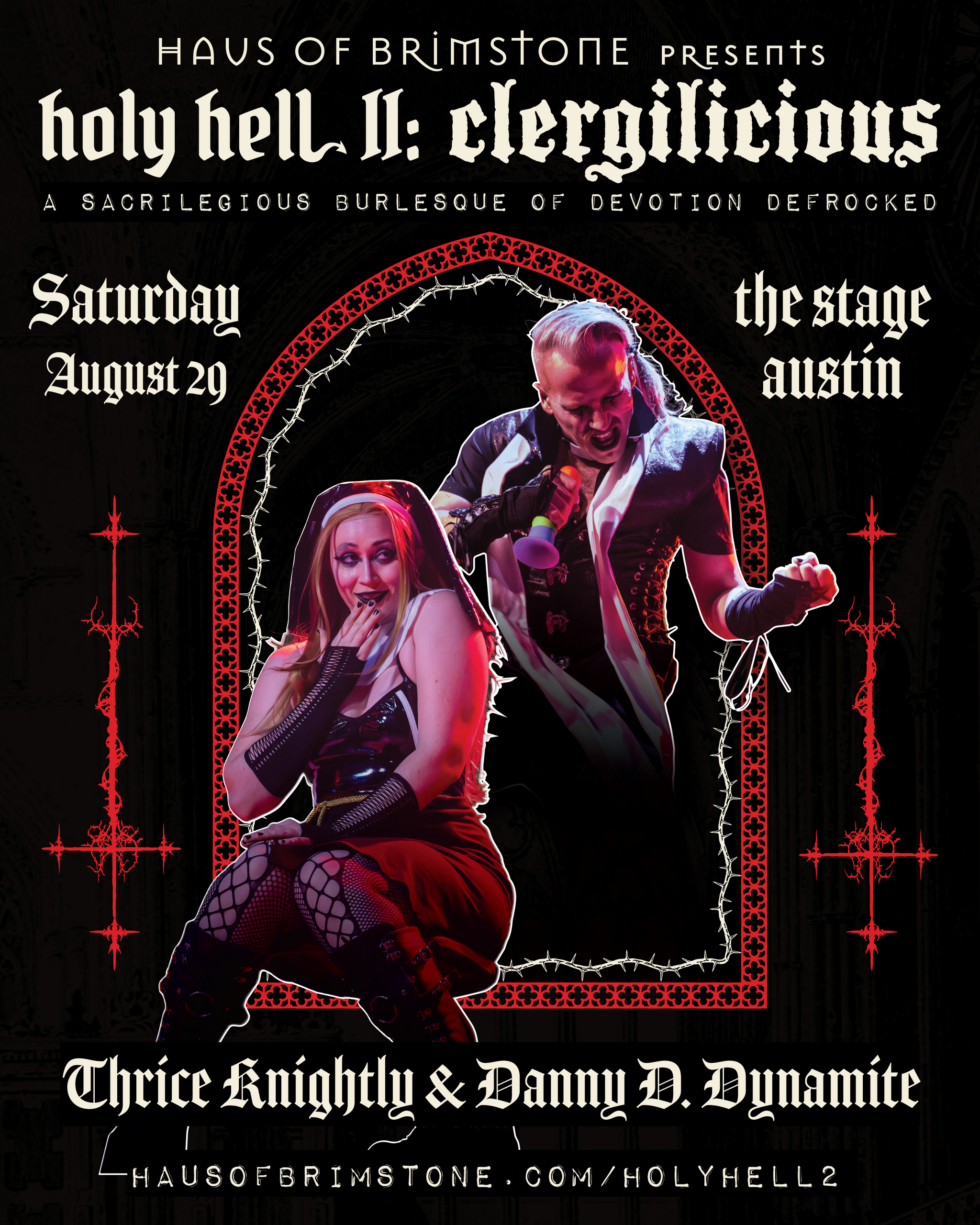 Thrice Knightly & Danny D. Dynamite Clergilicious