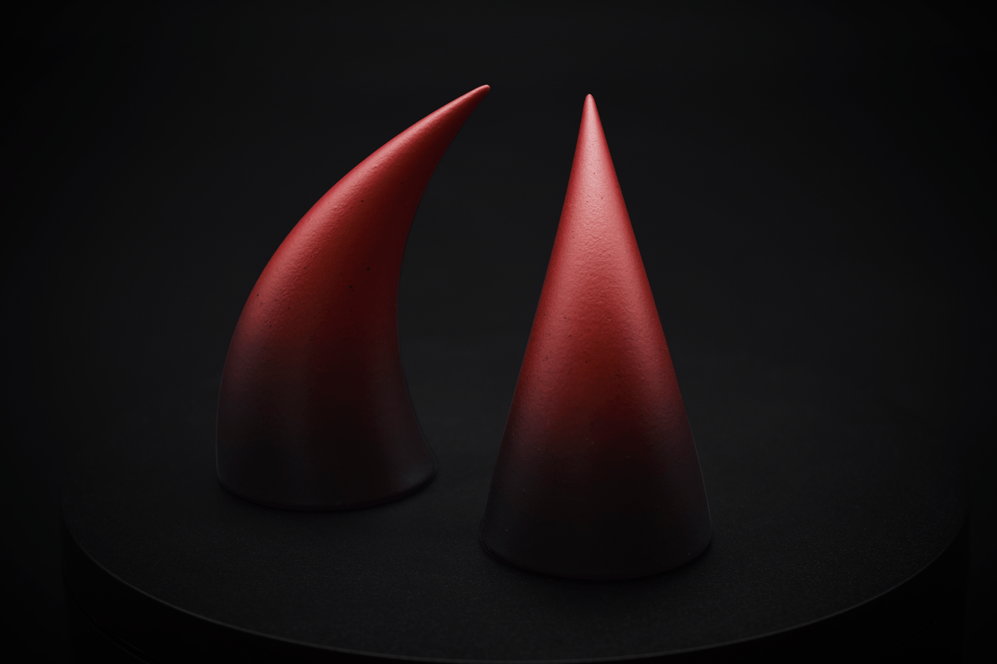 Vampire Ombré Incubus Horns - Matte - Haus of Brimstone - 